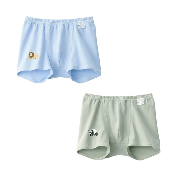 동물 패턴 복서 팬츠 2장 세트