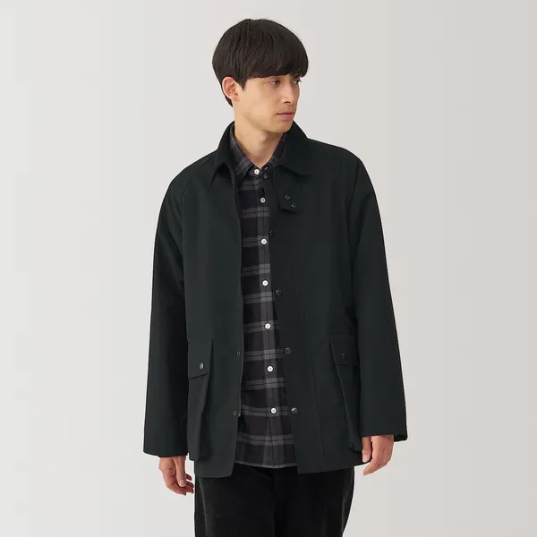 발수 코듀로이 칼라 재킷