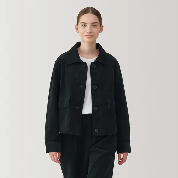 케이폭 혼방 코듀로이 재킷