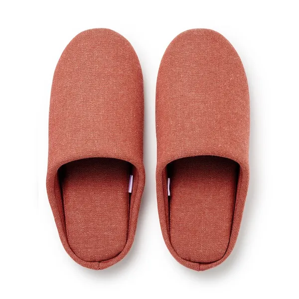세탁이 가능한 쿠션 슬리퍼 다크오렌지 XL 26.5~28cm