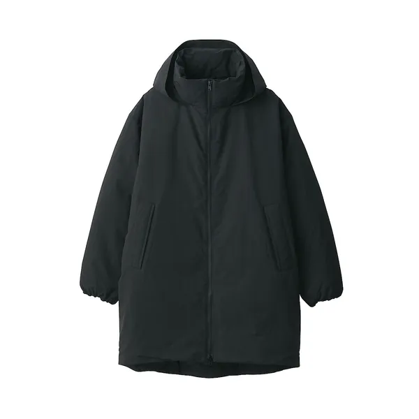발수 스탠드 칼라 다운 코트