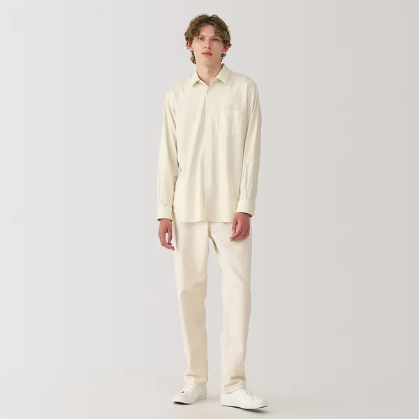 기모 트윌 레귤러 칼라 셔츠