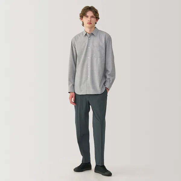 스트레치 스트레이트 팬츠