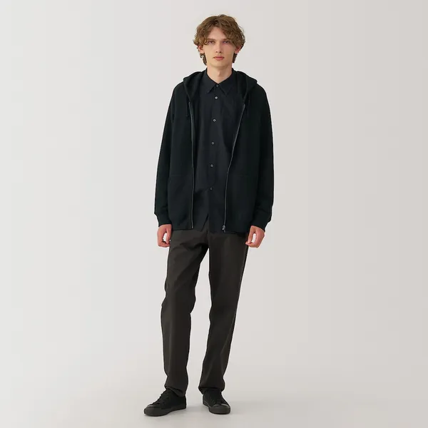 스웨트 집업 파카