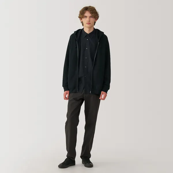 스웨트 집업 파카