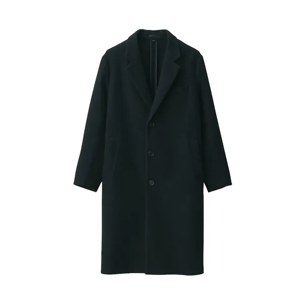 재생 울 혼방 체스터 코트