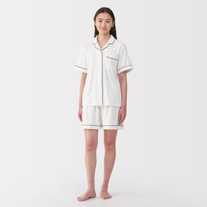 양면 파일 타월 반소매 파자마
