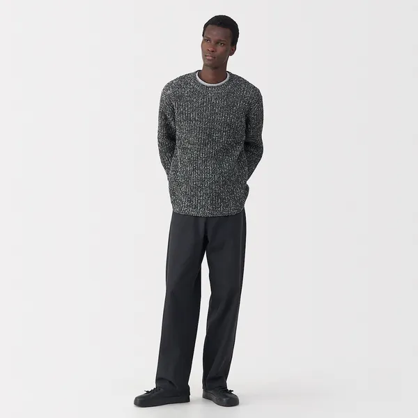 코튼 로우게이지 긴소매 풀오버