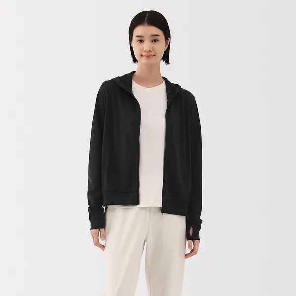 UV 컷 건조가 빠른 집업 후디