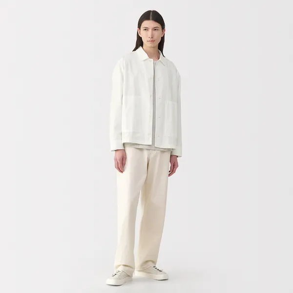 코튼 셔츠 재킷