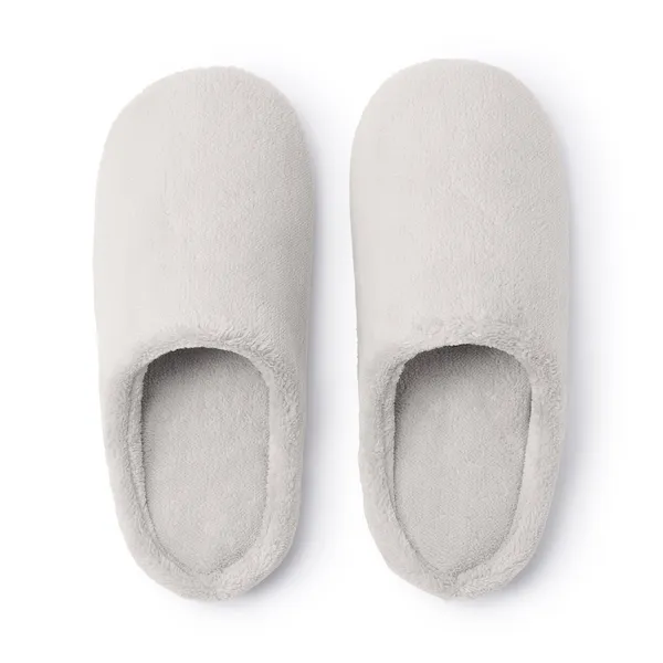 세탁이 가능한 화이버 슬리퍼 그레이베이지 M 225-250mm