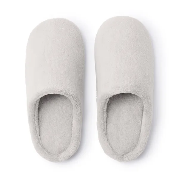 세탁이 가능한 화이버 슬리퍼 그레이베이지 L 250-275mm