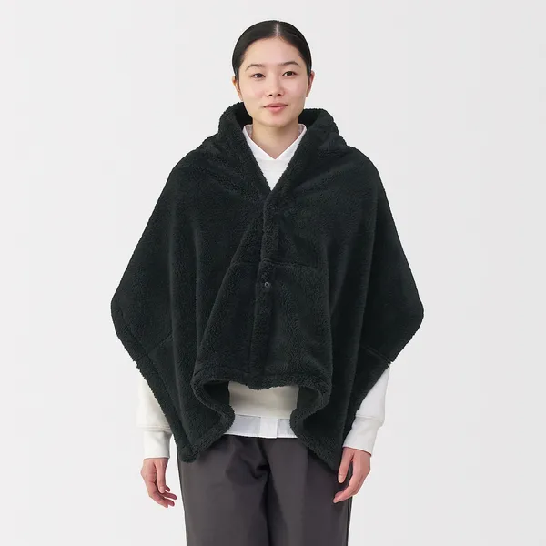 재생 폴리에스터 따뜻한 보아 케이프