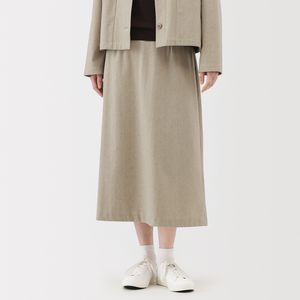 스트레치 기모 플레어 스커트