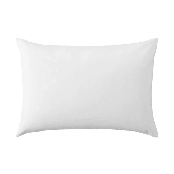 워싱면 베개 커버 오프화이트 43x63cm 용