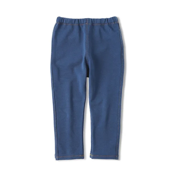 베이비 배를 감싸는 스트레치 데님 레깅스