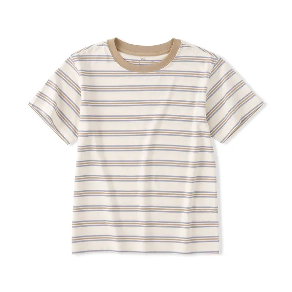 키즈 저지 크루넥 반소매 티셔츠