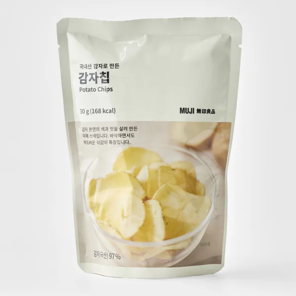 국내산 감자로 만든 감자칩